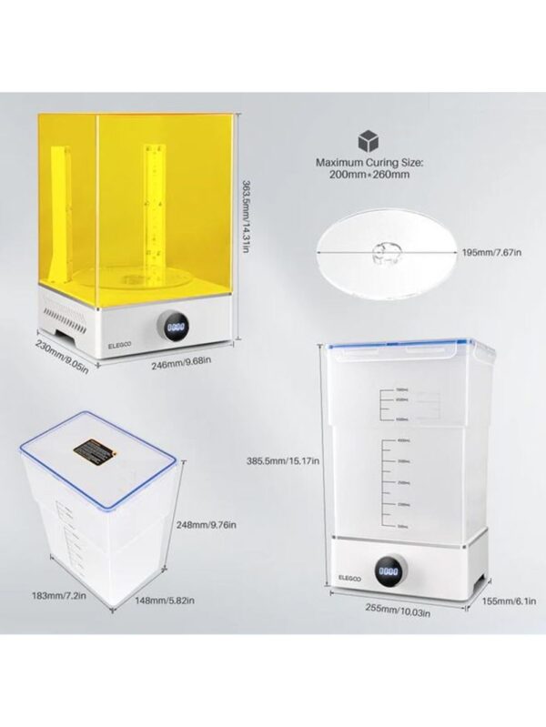 Elegoo Mercury XS Bundle Washing and Curing Station NT Innovation Group