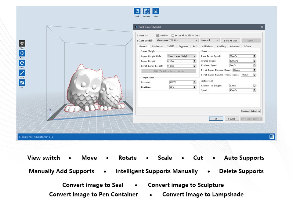 Flashforge Adventurer 3 3D Printer NT Innovation Group