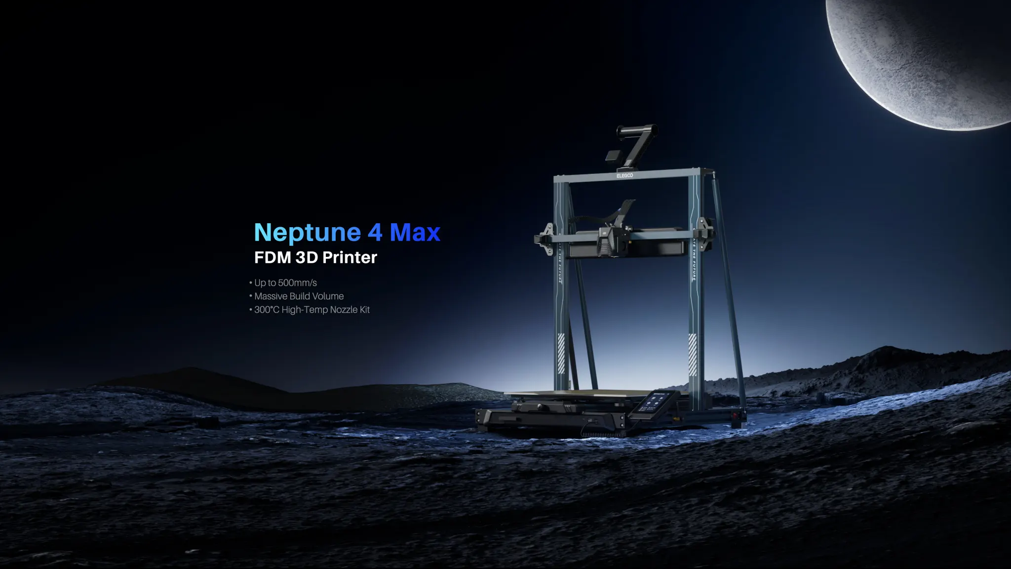 ELEGOO Neptune 4 Max FDM 3D Printer By NT Innovation Group