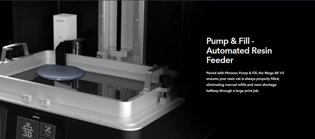 Phrozen Sonic Mega 8K V2 Resin 3D Printer BY NT Innovation Group